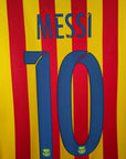 2015-16 FC Barcelona Away Shirt Messi 