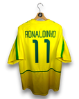 2002-04 Brazil Home Shirt Ronaldinho 