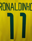 2002-04 Brazil Home Shirt Ronaldinho 