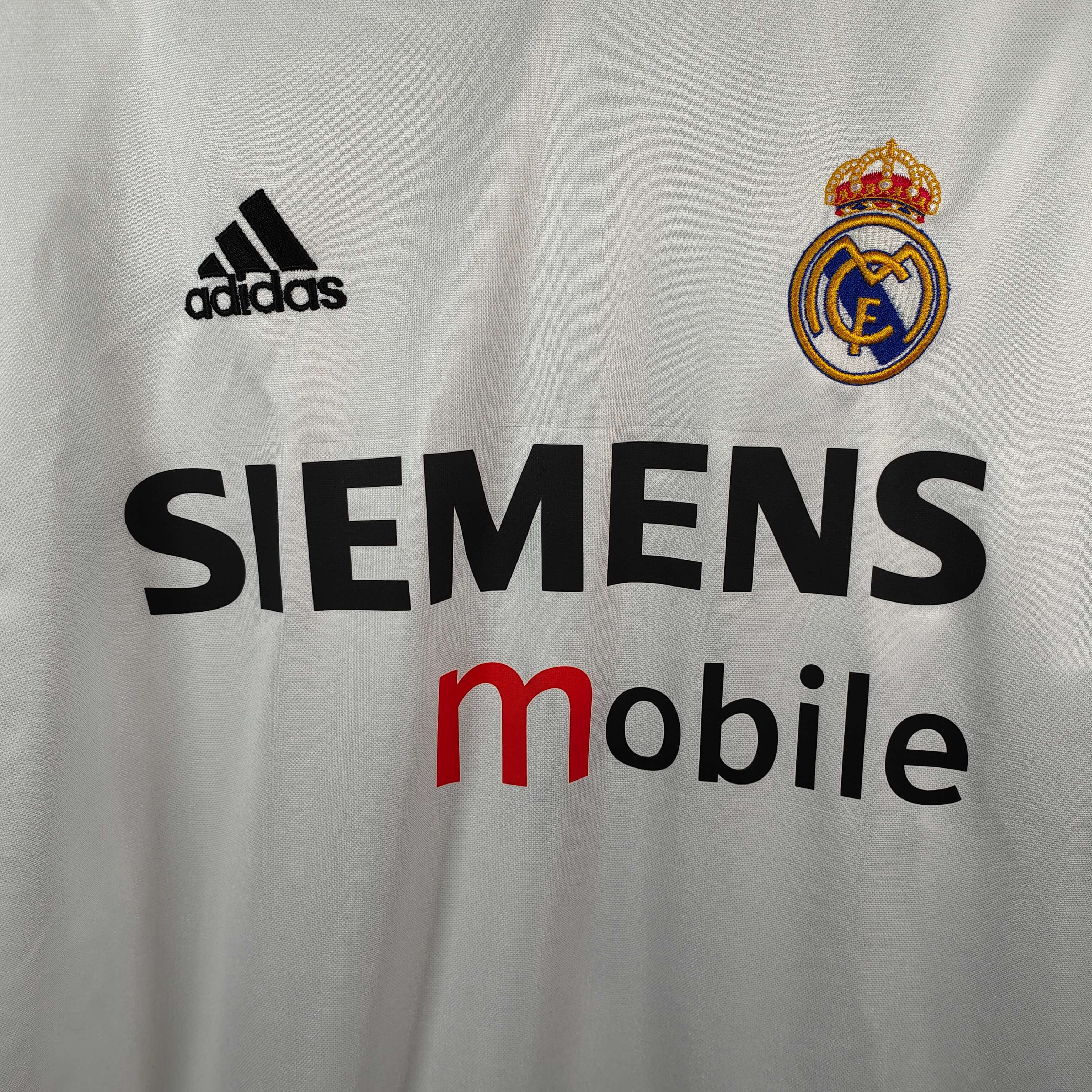 2004-05 Real Madrid Home Shirt Ronaldo #9 - 9.5/10 - (L) – 367842