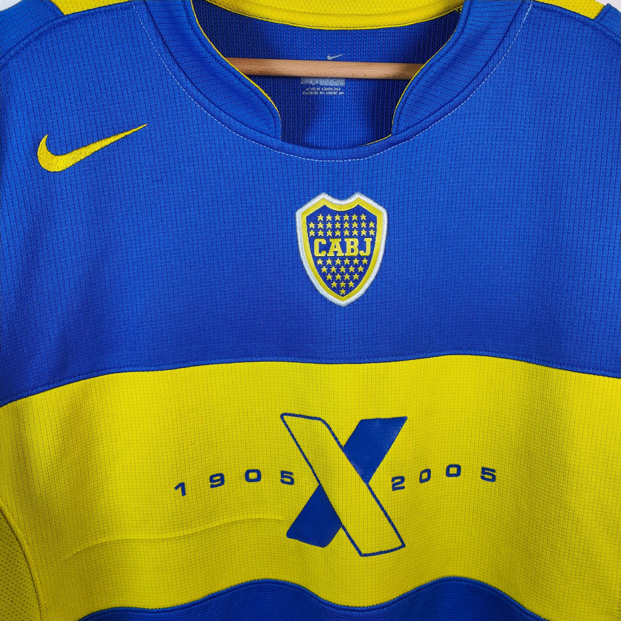 2005-06 Boca Juniors Home Shirt Palermo 