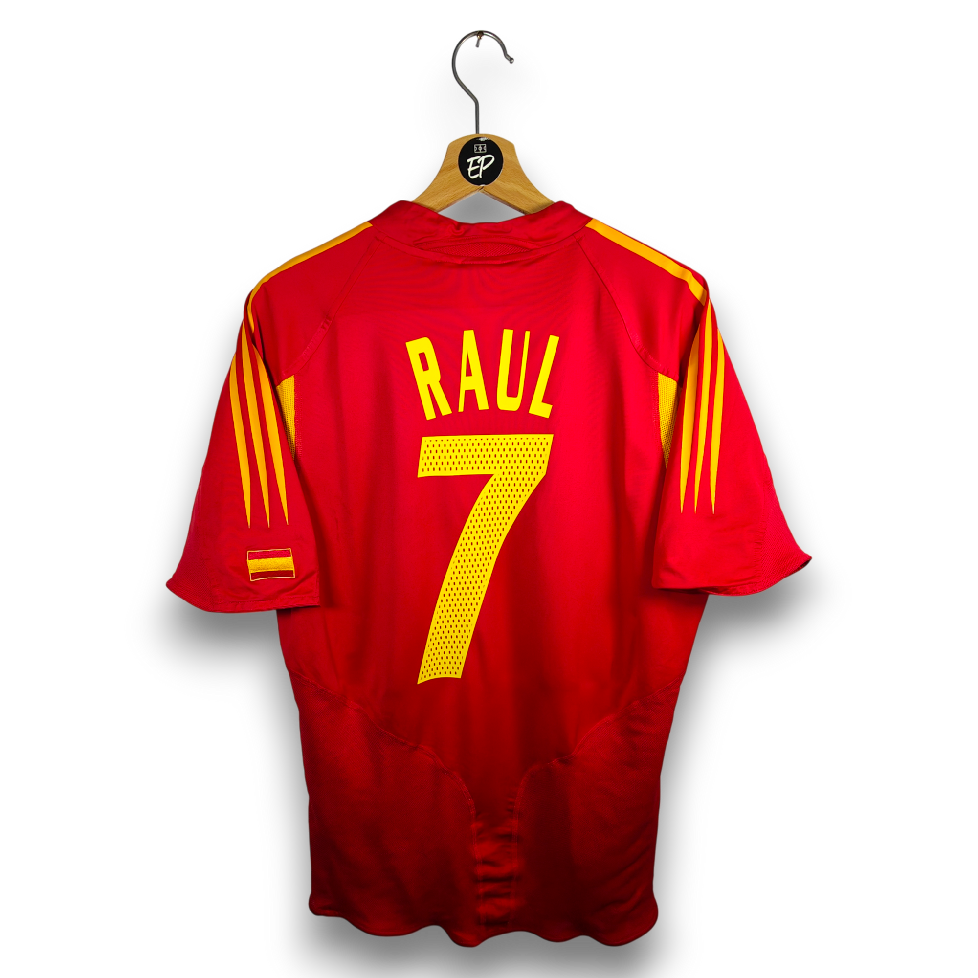 2004-2006 ADIDAS ESPANA Espagne Maillot Extérieur EURO 2004 TAILLE L 2004-2006 ADIDAS ESPANA Espagne Maillot Extérieur EURO 2004 TAILLE L