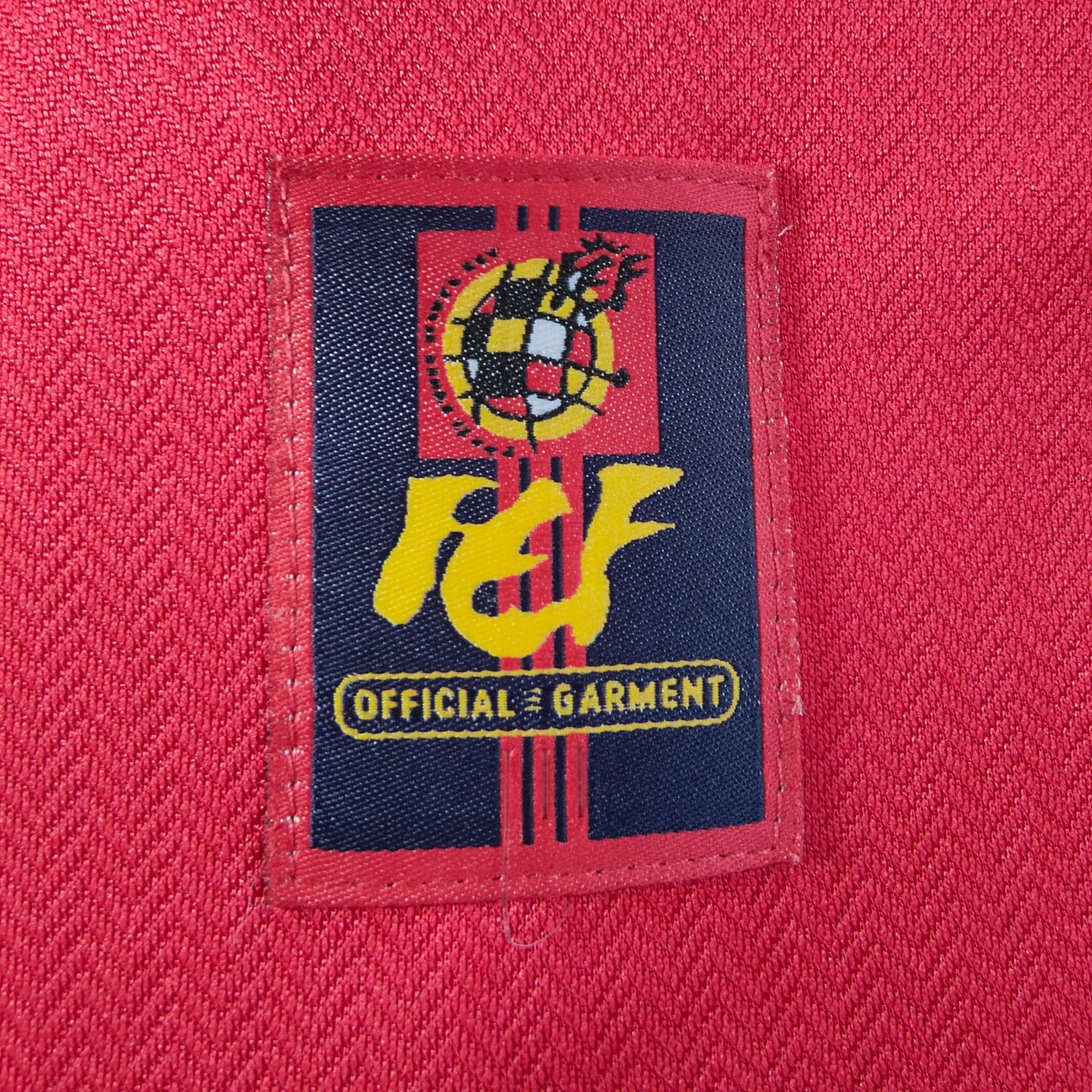1998-99 Spain Home Shirt Raul 