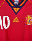 1998-99 Spain Home Shirt Raul 