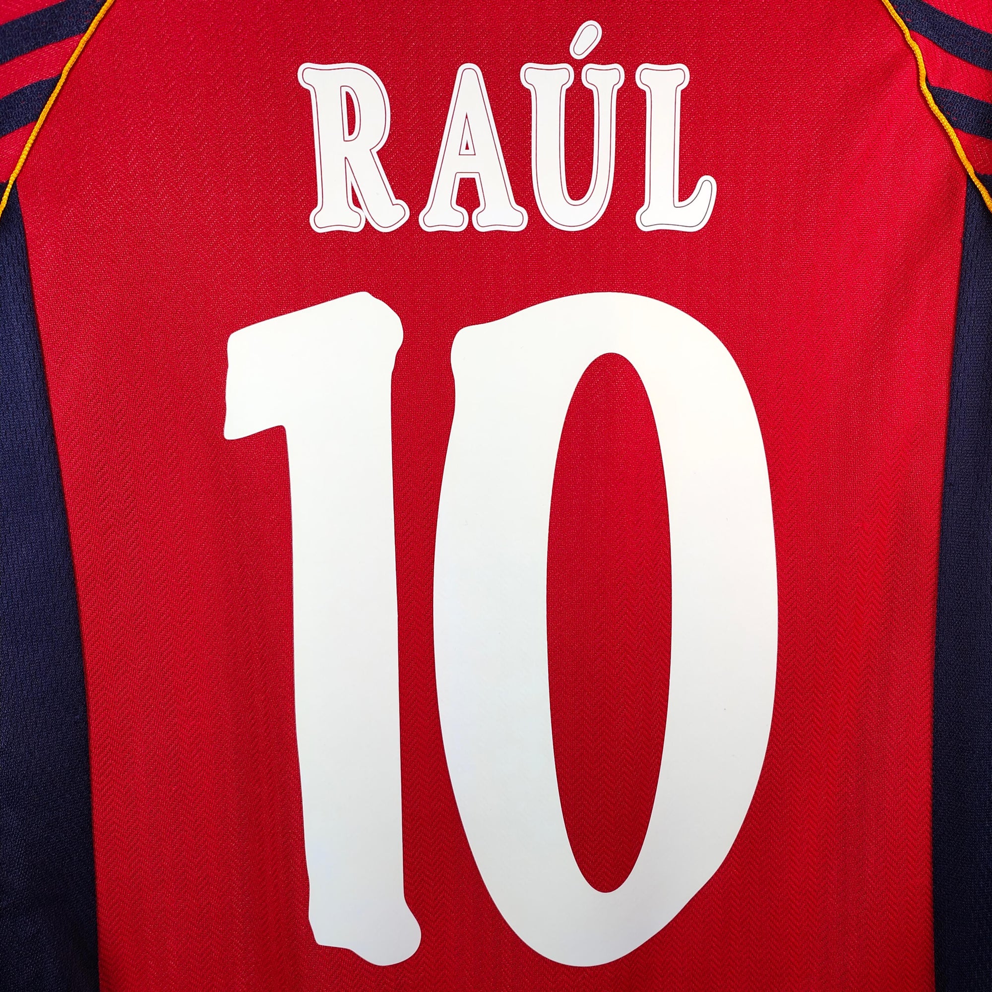 1998-99 Spain Home Shirt Raul 