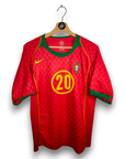 2004-06 Portugal Home Shirt Deco 