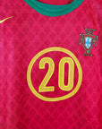 2004-06 Portugal Home Shirt Deco 