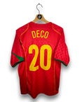 2004-06 Portugal Home Shirt Deco 