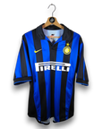 Maillot domicile Inter Milan 1998-99 Zamorano 