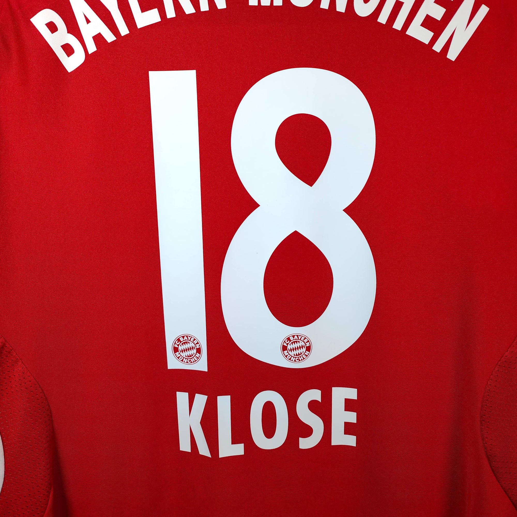 2007-09 Bayern München Heimtrikot Klose 