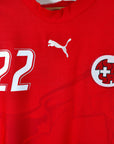 Maillot domicile Suisse 2006-08 Hakan Yakin 