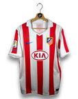 2010-11 Atletico Madrid Home Shirt Kun Agüero 