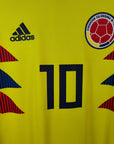 2018-19 Colombia Home Shirt James Rodríguez LS 