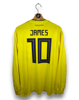 2018-19 Colombia Home Shirt James Rodríguez LS 