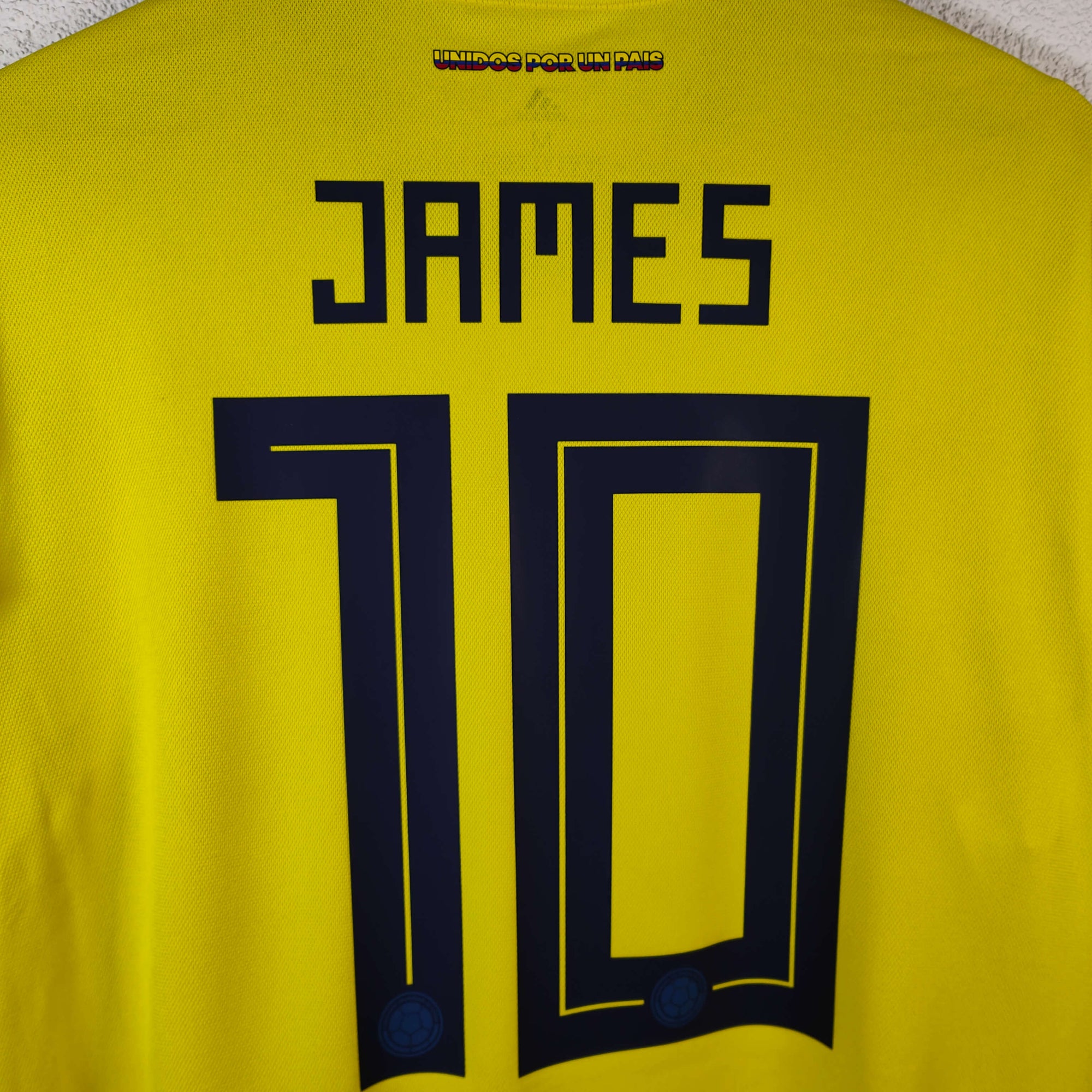 2018-19 Colombia Home Shirt James Rodríguez LS 