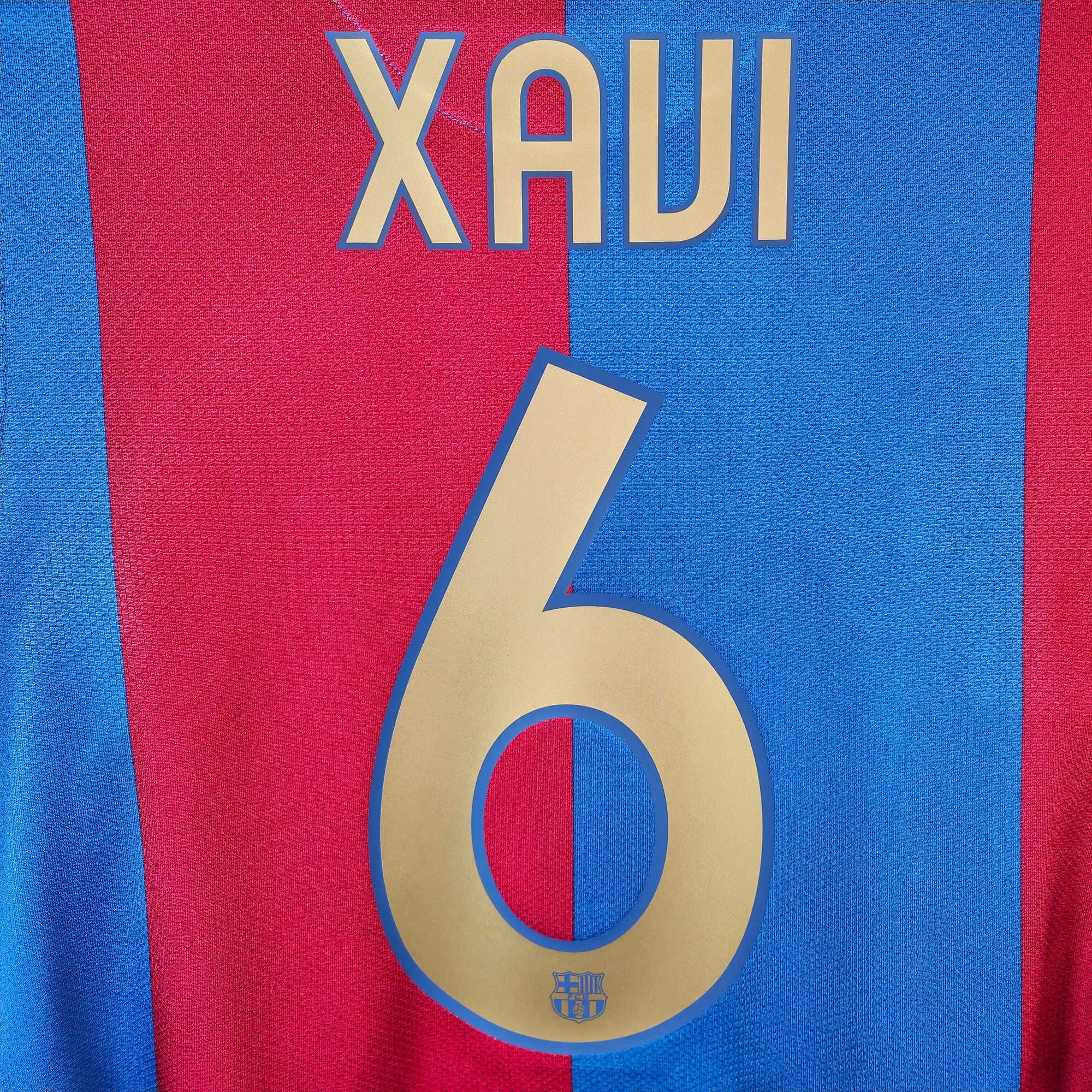 2006-07 FC Barcelona Heimtrikot Xavi 