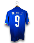 2014-15 Italy Player Version Home Shirt Balotelli 