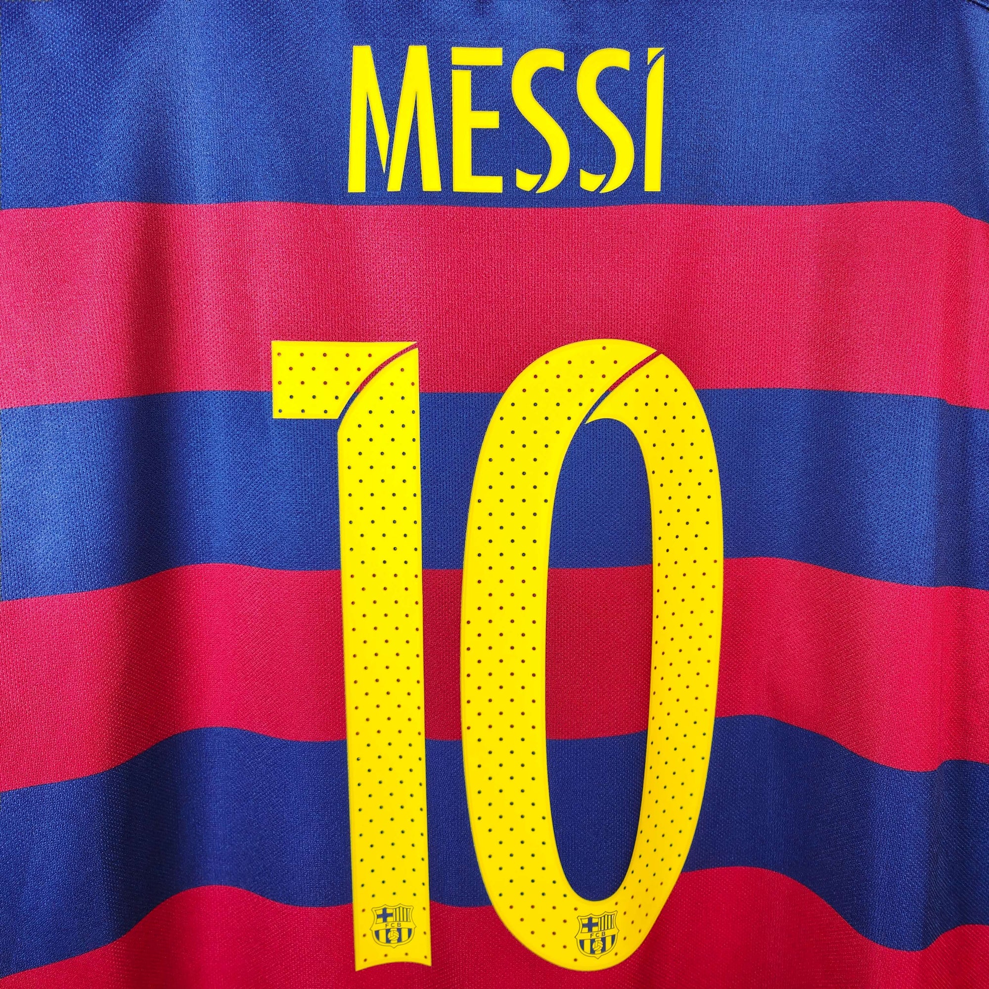 Maglia Casa FC Barcelona 2015-16 Messi 