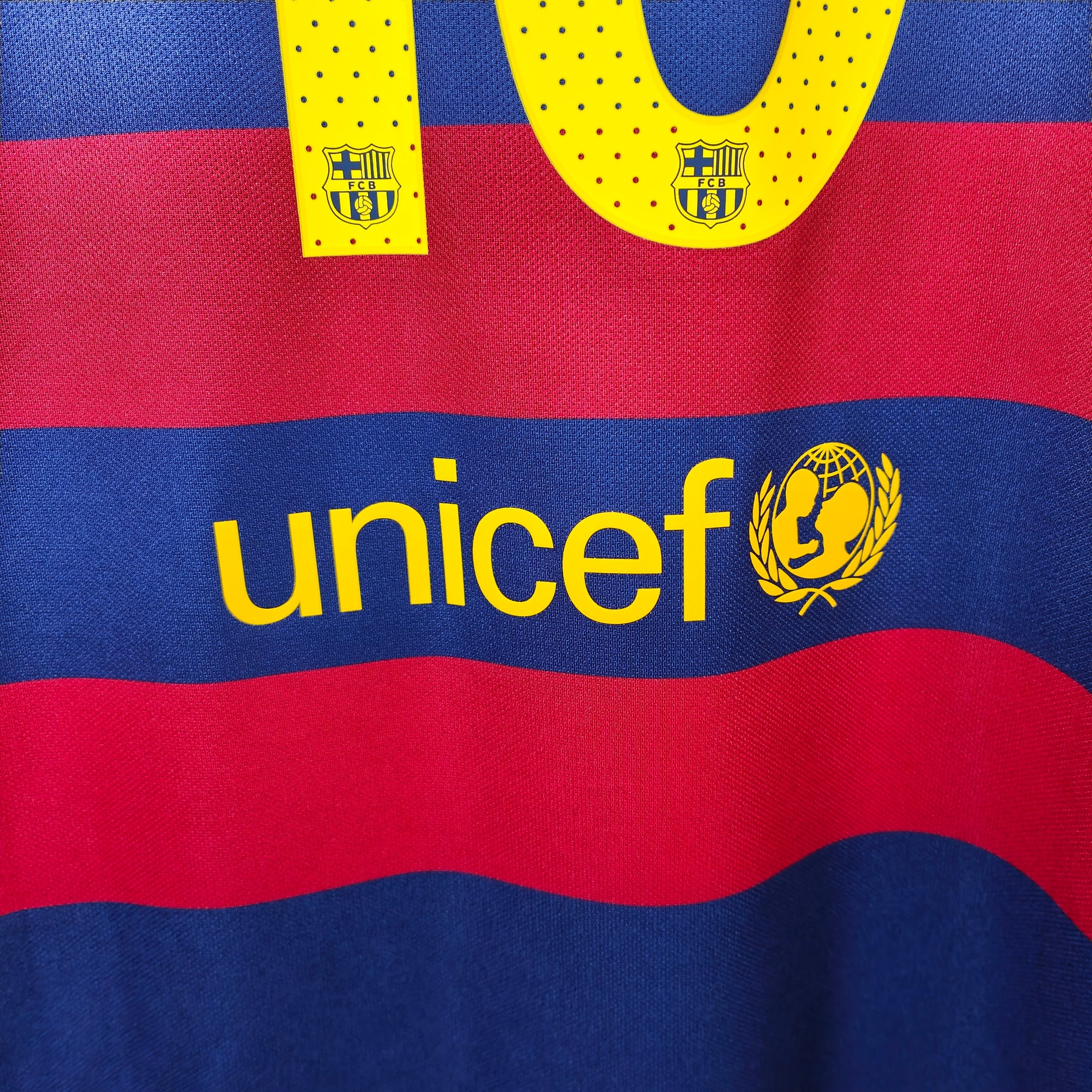 Maglia Casa FC Barcelona 2015-16 Messi 