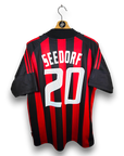 2002-03 AC Milan Home Shirt Seedorf 