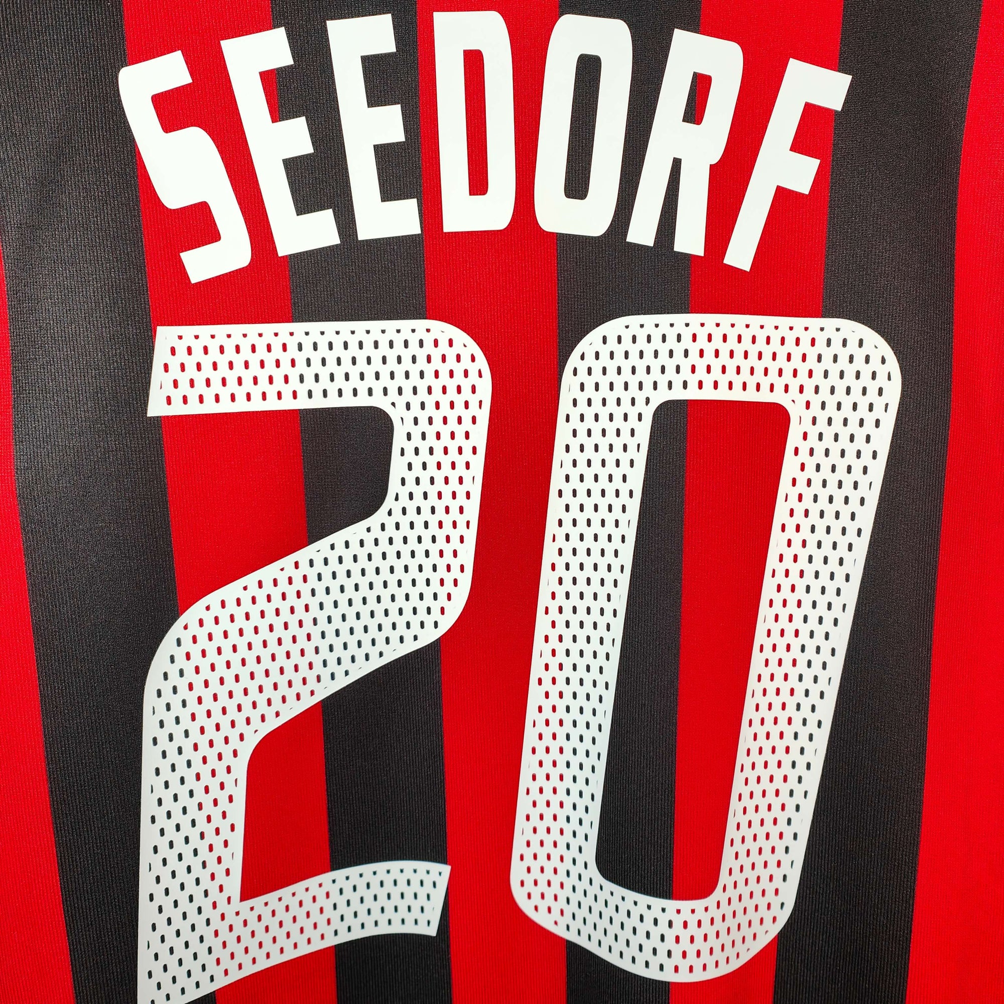 2002-03 AC Milan Home Shirt Seedorf 