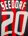 2002-03 AC Milan Home Shirt Seedorf 