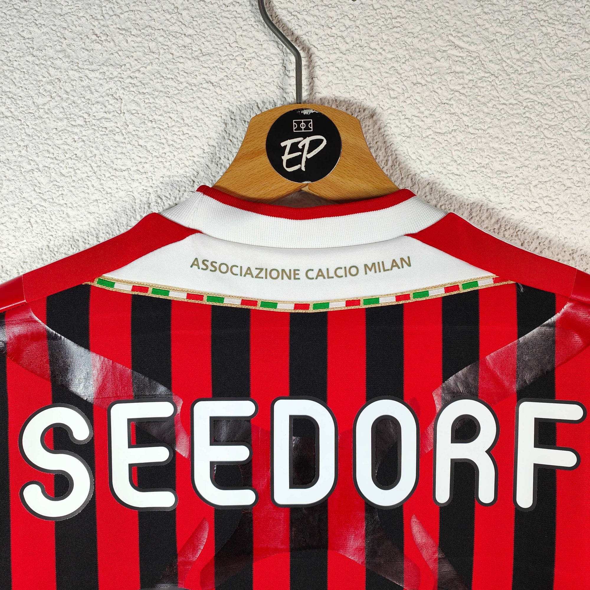 2011-12 AC Milan Player Version Home Shirt Seedorf 