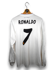 2013-14 Real Madrid Home Shirt Ronaldo LS 