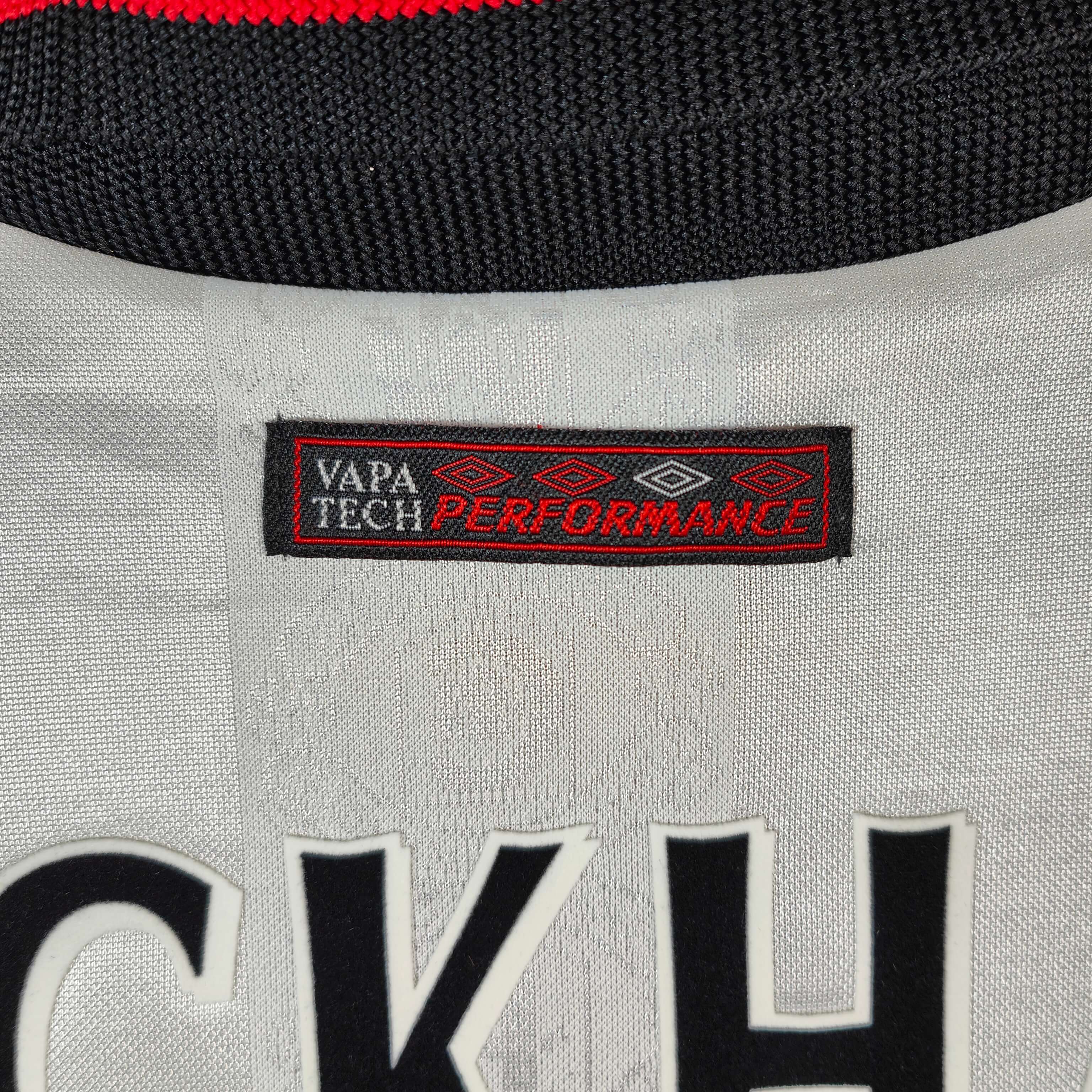 1997-99 Manchester United Away Shirt Beckham #7 - 9/10 - (XL