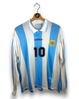 1994 Argentina Home Shirt Maradona LS 