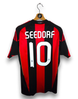 2010-11 AC Milan Home Shirt Seedorf 