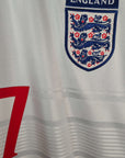1999-01 England Home Shirt Beckham 