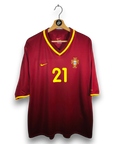 2000-02 Portugal Home Shirt Nuno Gomes 