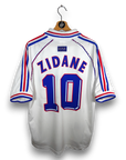 1998-00 France Away Shirt Zidane 