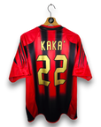 2004-05 AC Milan Home Shirt Kaká 