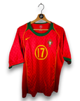 2004-06 Portugal Home Shirt Ronaldo 