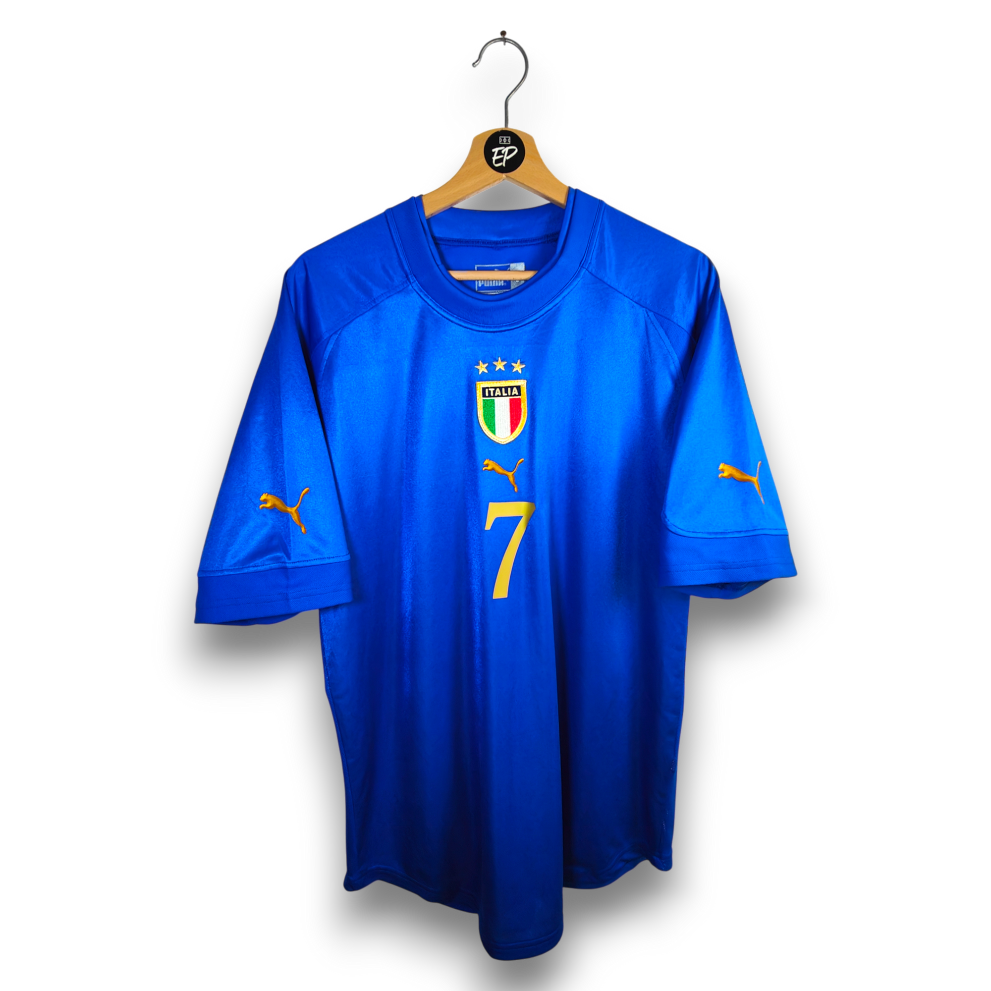 2004-06 Italy Player version Home Shirt Del Piero 