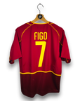 2002-04 Portugal Home Shirt Figo 