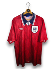1993-95 England Away Shirt Gascoigne 