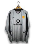 2002-04 Manchester United GK Shirt LS Barthez 