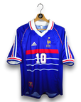 1998-00 France Home Shirt Zidane 