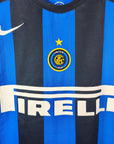 2005-06 Inter Milan Home Shirt Adriano 