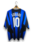 2005-06 Inter Milan Home Shirt Adriano 