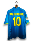 2007-08 FC Barcelona Away Shirt Ronaldinho 
