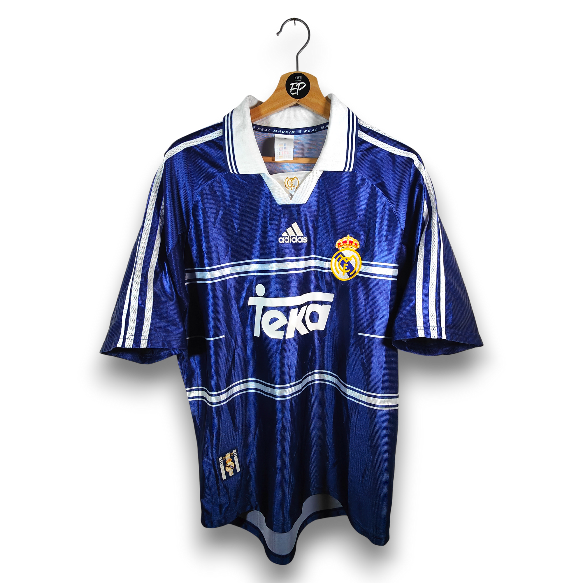 1998-99 Real Madrid Away Shirt Roberto Carlos 