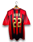 2004-05 AC Milan Home Shirt Kaká 