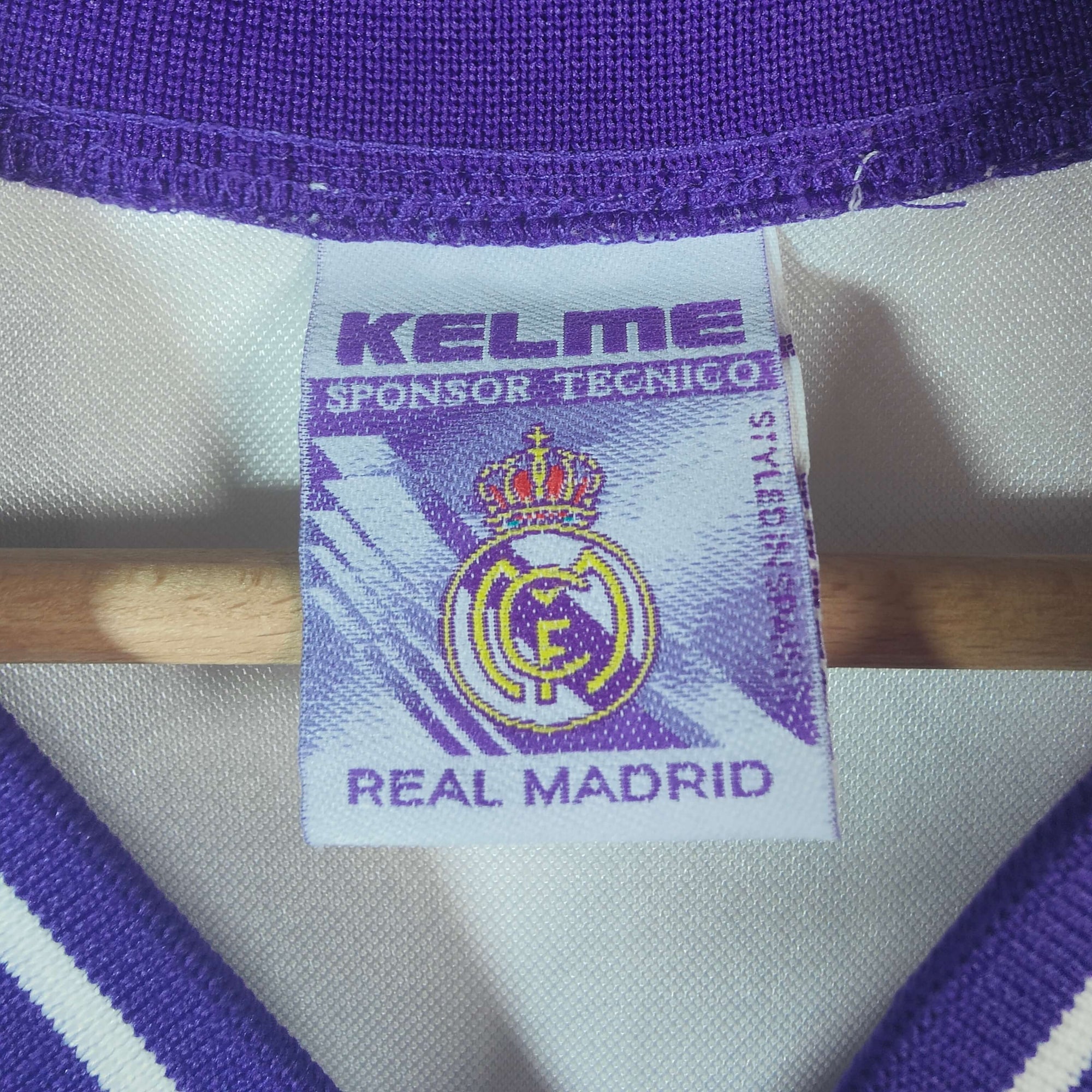 1996-97 Real Madrid Shirt Campeón de Liga - 8/10 - (L)