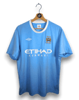2009-10 Manchester City Home Shirt Tevez 