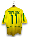2002-04 Brazil Home Shirt Ronaldinho 