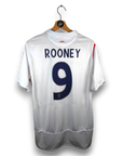 2005-07 England Home Shirt Rooney 